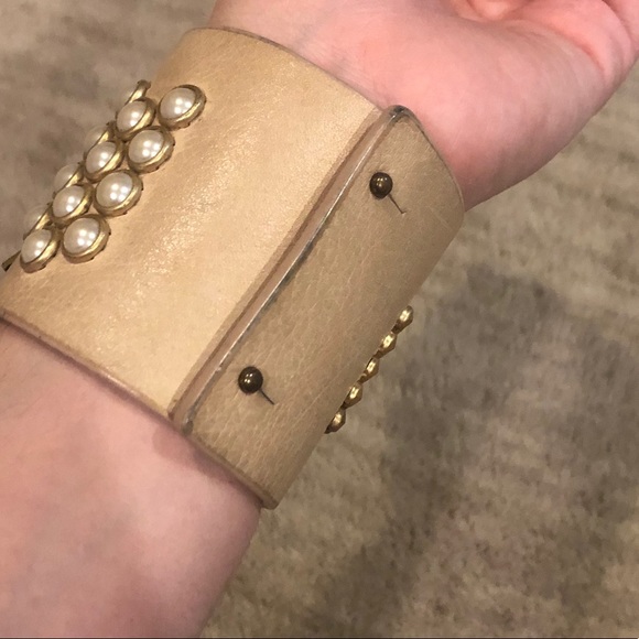 Eddie Borgo x J. Crew Leather Cuff Bracelet - Picture 2 of 10